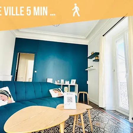 Appartamento Magnifique Confort,6 Couchages,beau Quartier De Béziers